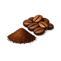 دانه و پودر قهوه