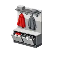 ست جاکفشی و چوب لباسی