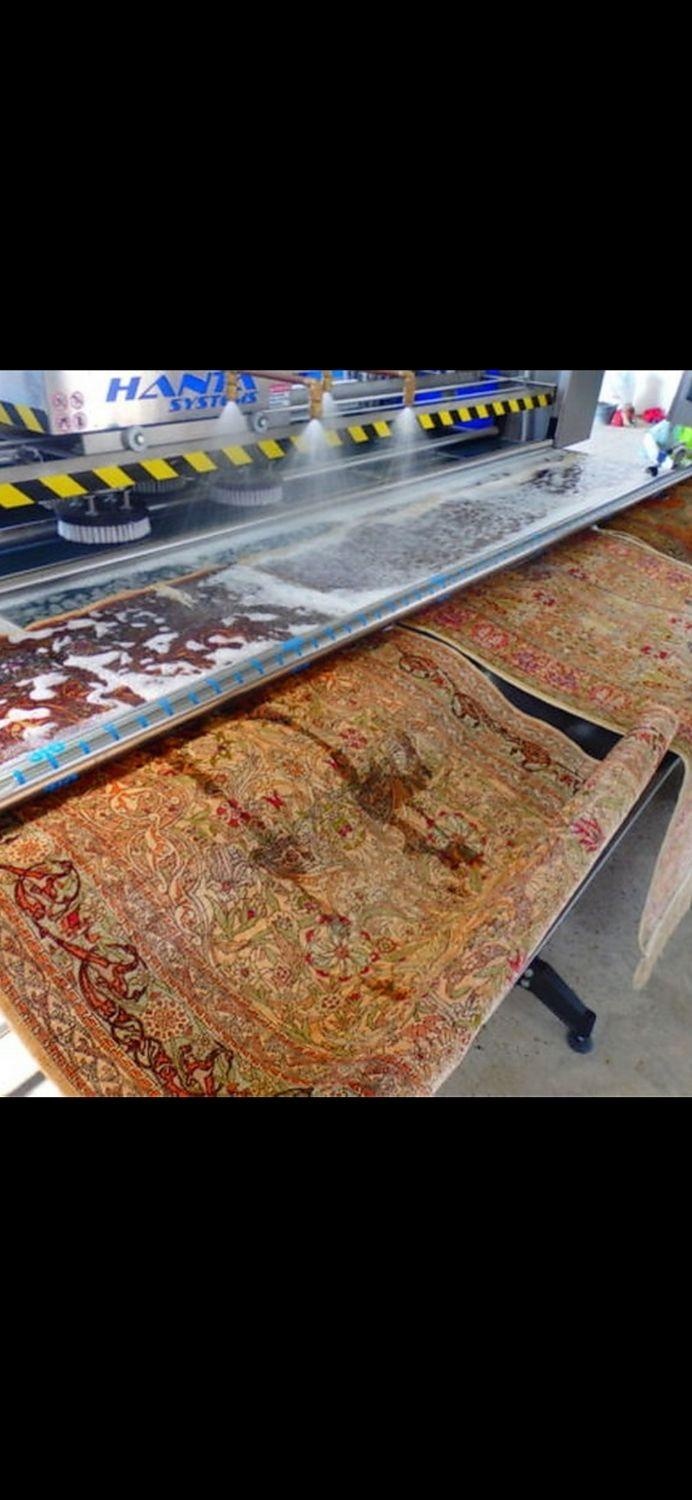 خدمات کارخانه قالیشویی فرهنگیان شستشوتضمینی