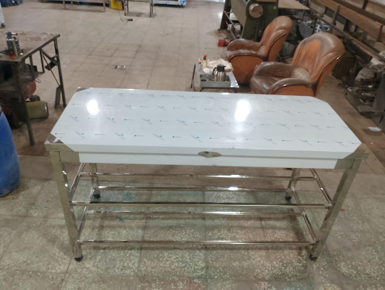 فروش عمده میزکار استیل ابعاد مختلف|کافیشاپ و رستوران|تهران, شهرک استقلال|دیوار