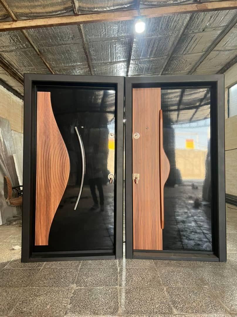 درب ضد سرقت(ضدسرقت،امنیتی)مدرن/رویه کامپوزیت|مصالح و تجهیزات ساختمان|برخوار, |دیوار