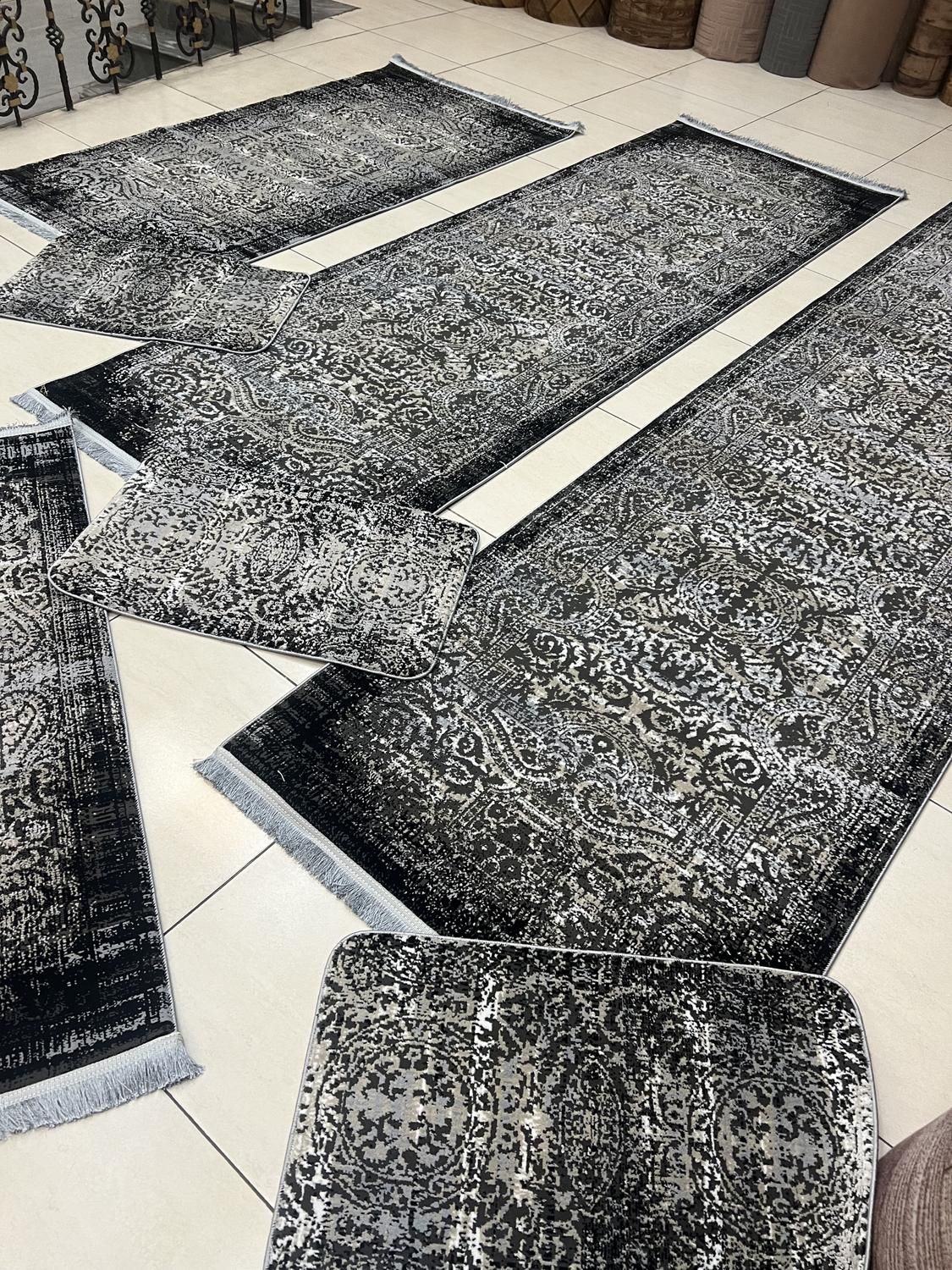 فرش ۲*۱ ترکیه نخ بامبو ست( بیش از ۸ مدل)|فرش|تبریز, |دیوار