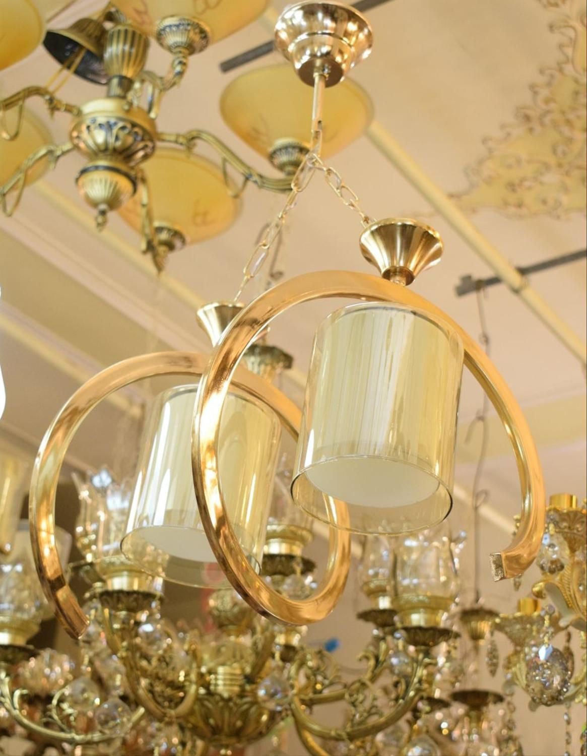 لوستر پروفیلی فنری آشپزخانه اتاق خواب|لوستر و چراغ آویز|تبریز, |دیوار