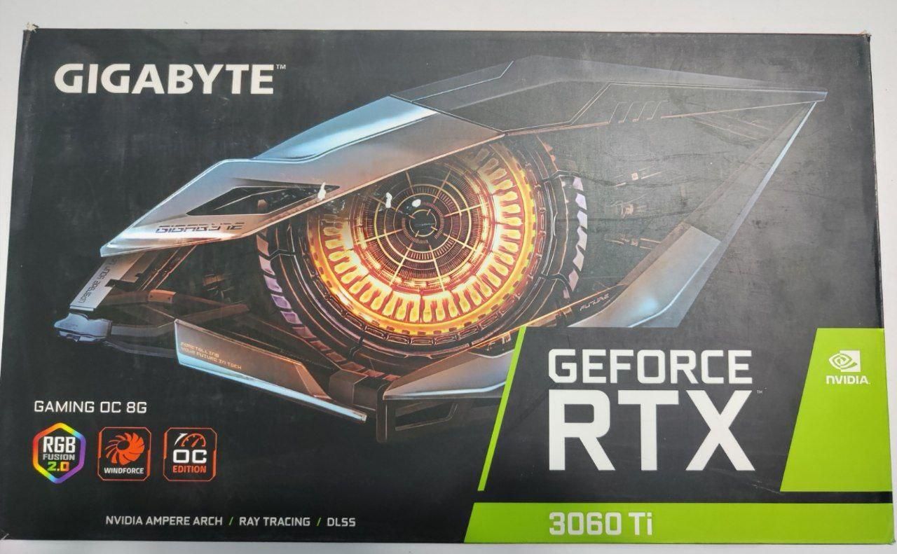 کارت گرافیک Gigabayte RTX 3060 Ti Gaming OC 8GB|قطعات و لوازم جانبی رایانه|تهران, میدان ولیعصر|دیوار