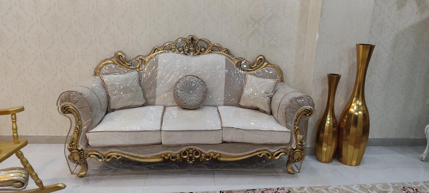 کاور مبل ژله ای طلقی پارچه ای|مبلمان خانگی و میز عسلی|اهواز, گلستان|دیوار