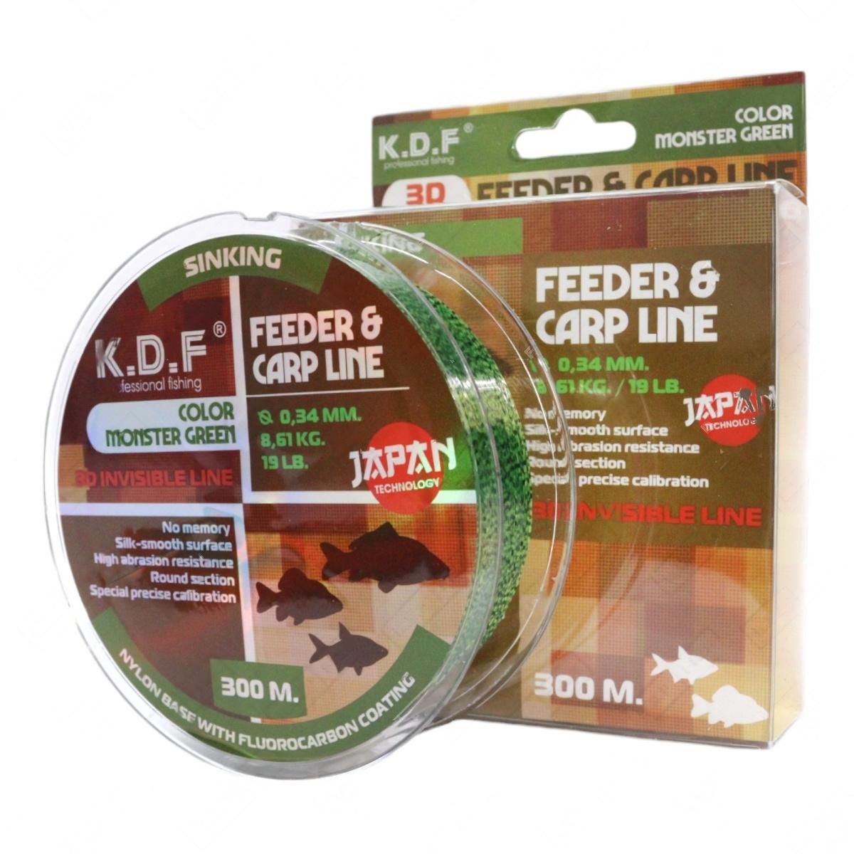 نخ فیدر و کپوری کایدا مدل Feeder-Carp Line 3D|ماهیگیری|تهران, سعادت‌آباد|دیوار