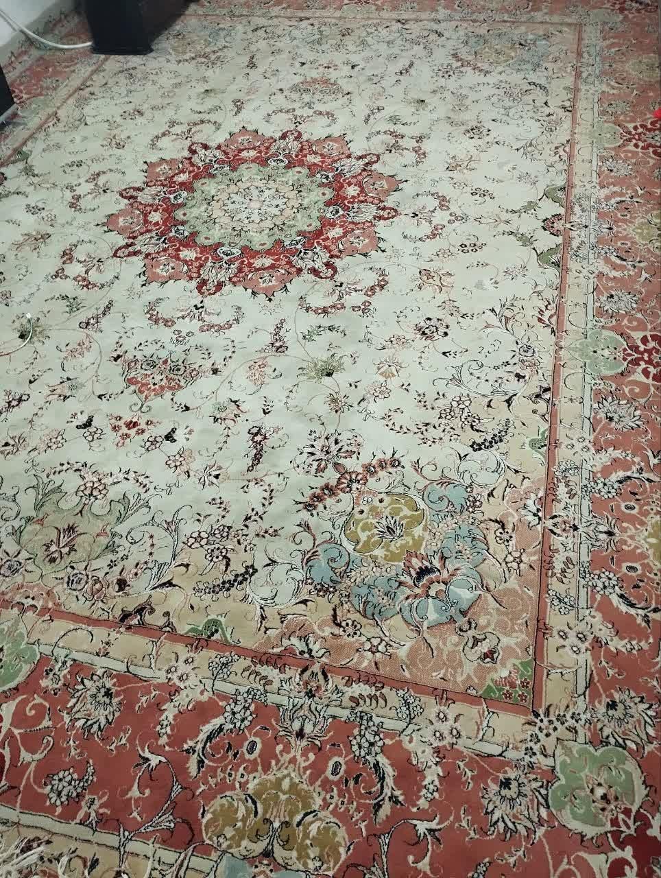 یه تخته فرش ۱۲متری|فرش|آبیک, |دیوار
