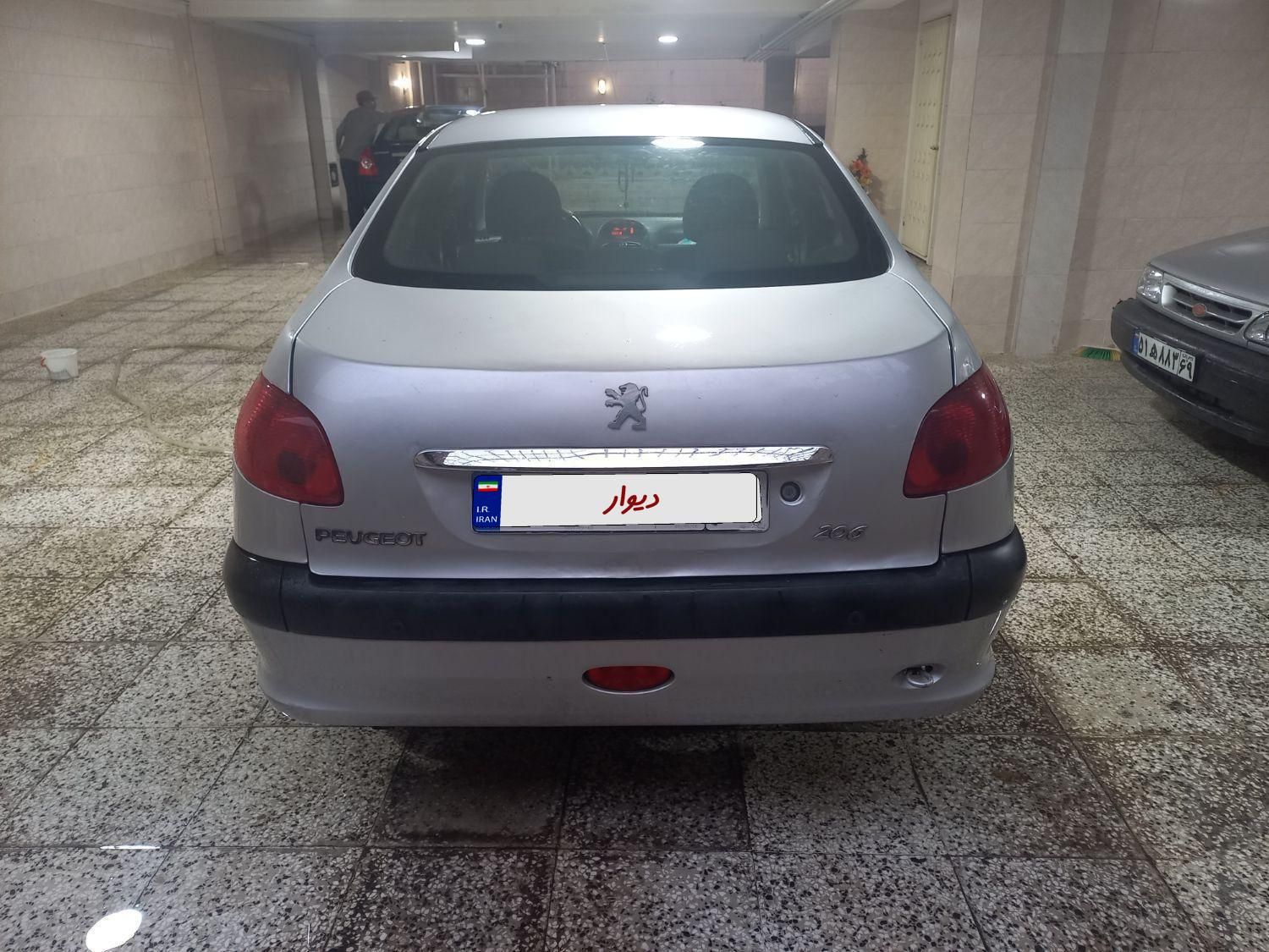 پژو 206 SD V8، مدل ۹۳ بیرنگ|خودرو سواری و وانت|گنبد کاووس, |دیوار