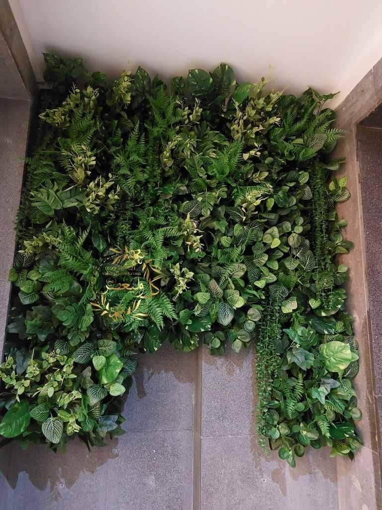 برگ لمسی مدل ترکیبی برای(دیوار سبز مصنوعی)|گل مصنوعی|تهران, بازار|دیوار
