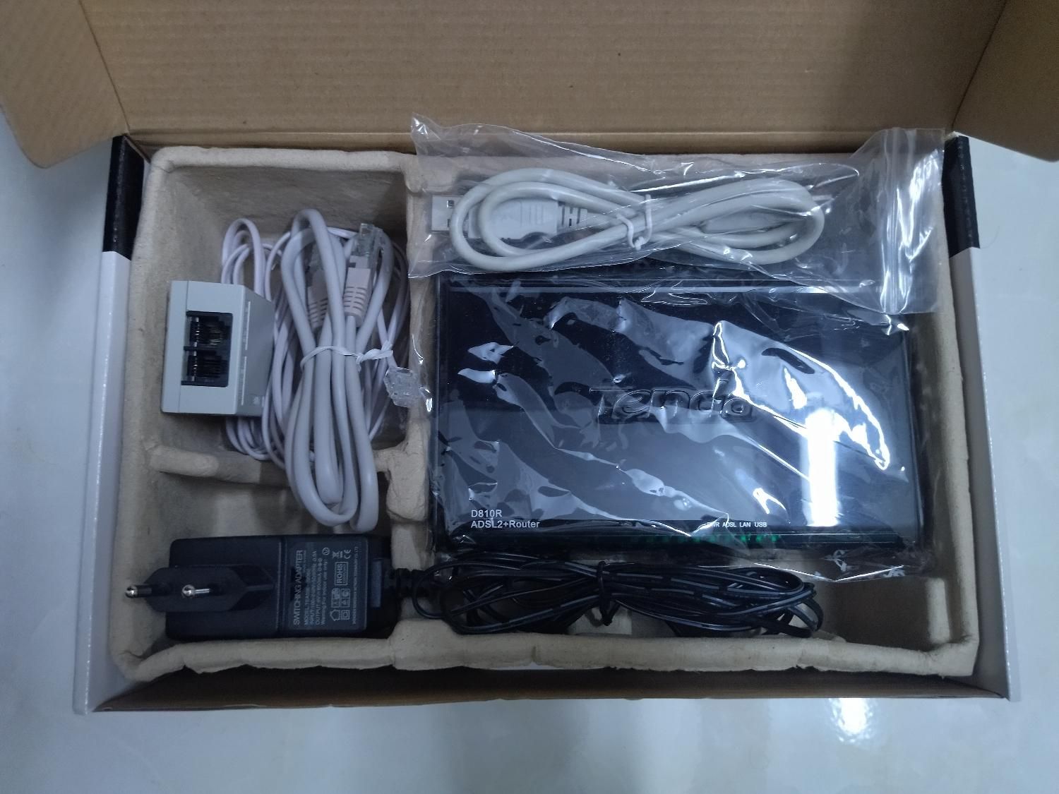 مودم روتر +ADSL2، تندا Tenda، مدل D810R. نو|مودم و تجهیزات شبکه|تهران, دانشگاه تهران|دیوار