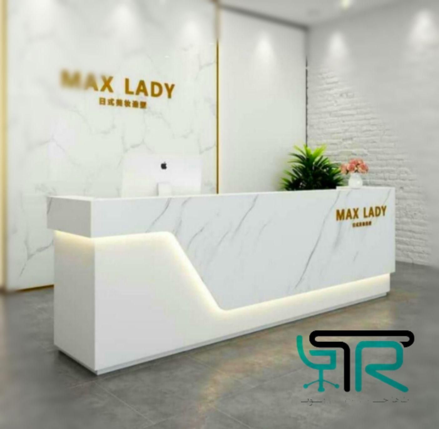 میز دفترکار پایه فلزی استیل/نیمست کمجا/کانتر پست|دفتر کار|کرج, برغان|دیوار