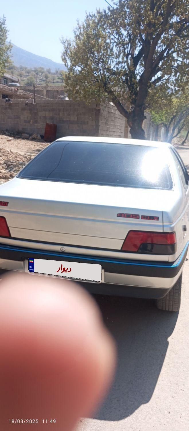 پژو 405 GLX - دوگانه سوز CNG، مدل ۱۳۹۵|خودرو سواری و وانت|نورآباد ممسنی, |دیوار