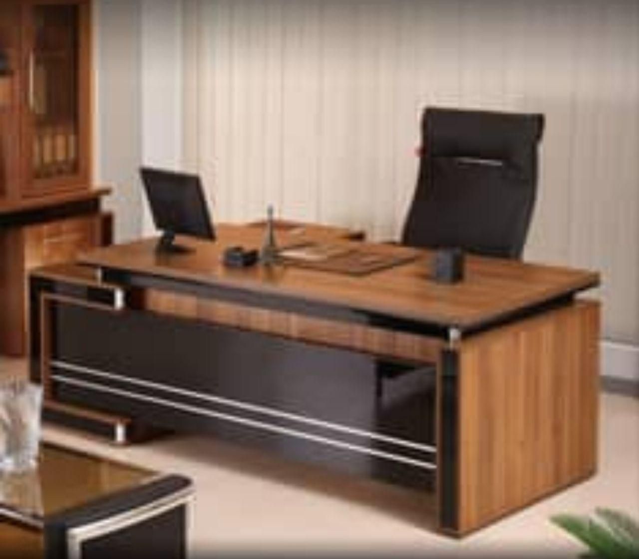 میز لیندا اداری صندلی مدیریت فدک مبل گلدوزی کانتر|دفتر کار|ایلام, |دیوار