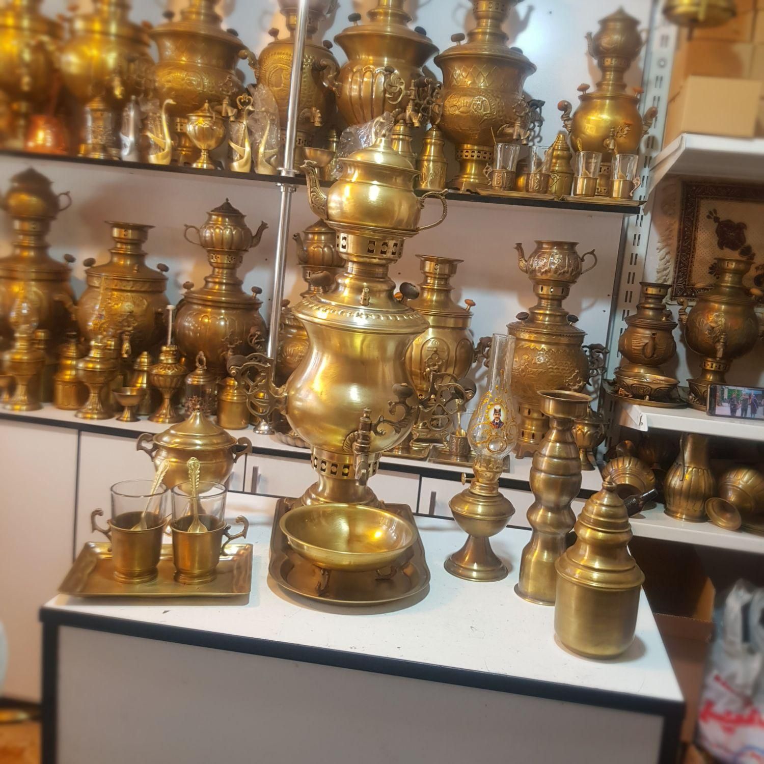 سماور ذغالی عمران برنجی گازی زغالی منقل سماوری|سماور، چای‌ساز، قهوه‌ساز|اهواز, شریعتی جنوبی|دیوار
