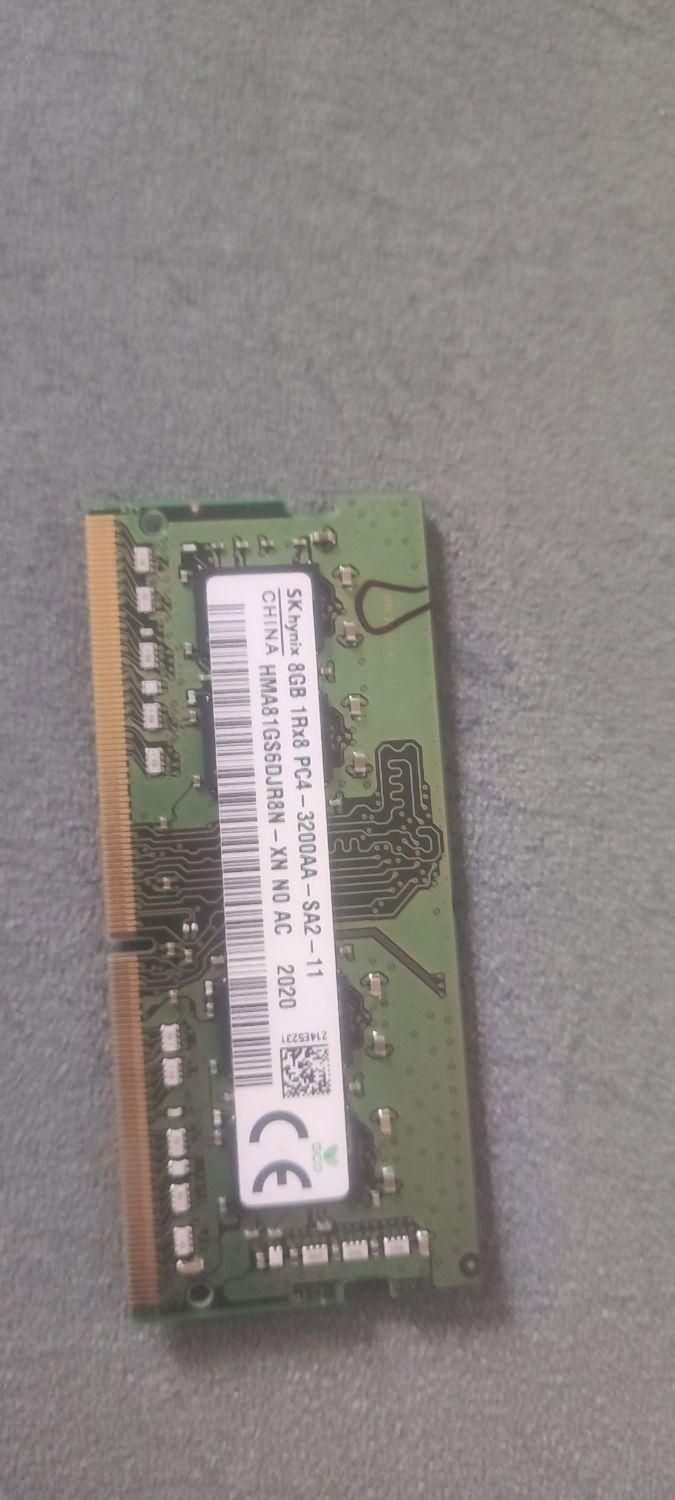 رم ddr4 ظرفیت 8 باس 3200 دو عدد|قطعات و لوازم جانبی رایانه|گلستان (تهران), |دیوار