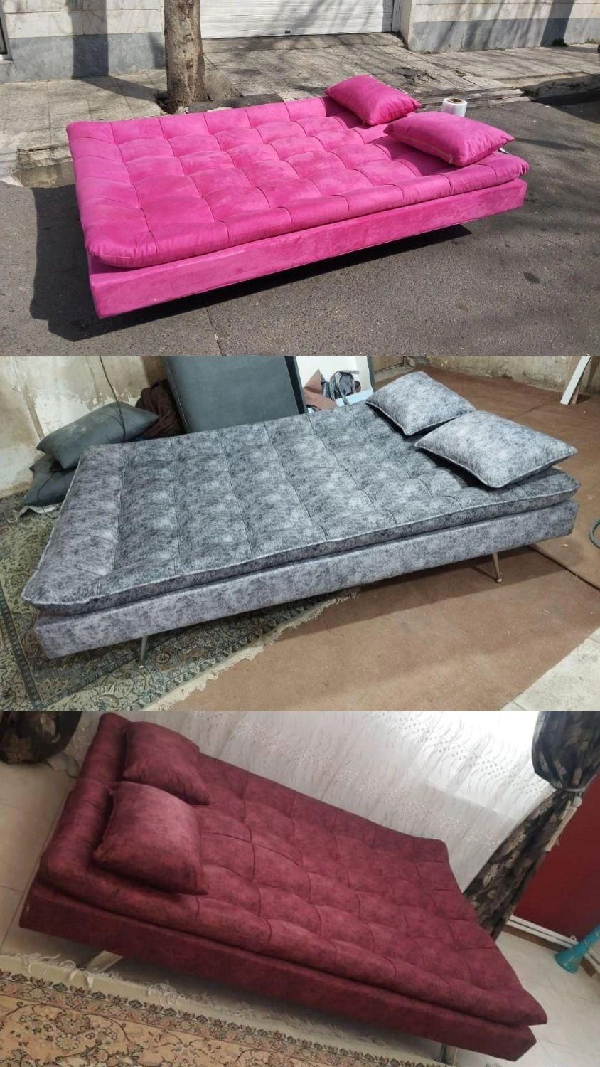مبل تختخواب شو تخت خوابشو*سیدعلی*تشک طبی*110*|مبلمان خانگی و میز عسلی|تهران, تهرانپارس شرقی|دیوار