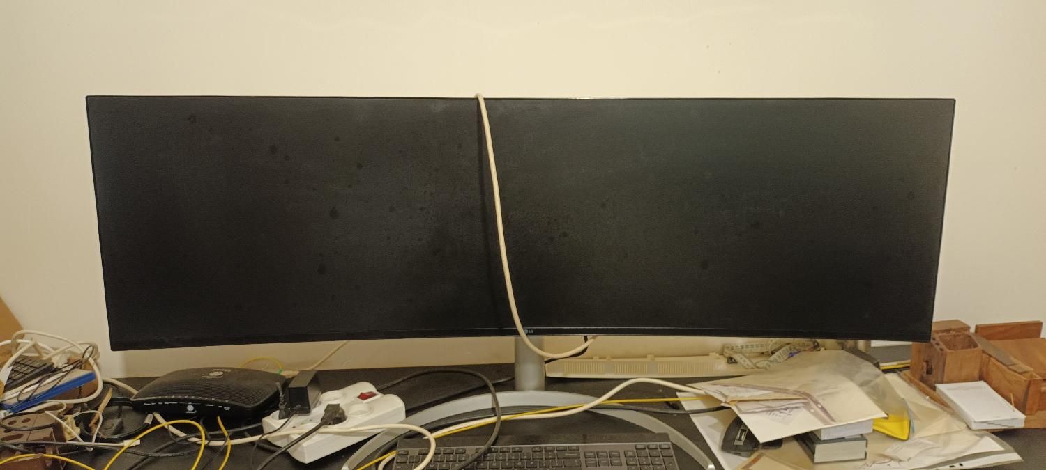 مانیتور ultra wide 49 lg|قطعات و لوازم جانبی رایانه|ساری, |دیوار
