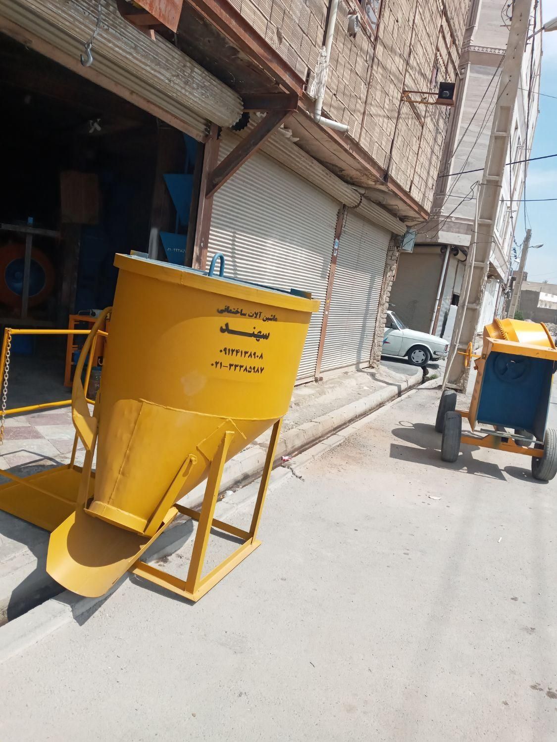 باکت بتن ریزی باکت خاک باکت حمل بتن باکت تاور|ماشین‌آلات صنعتی|تهران, دولتخواه جنوبی|دیوار