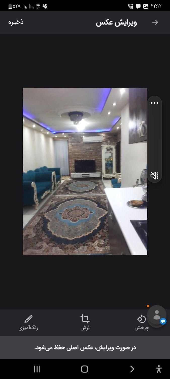 سوئیت ۷۵ متری با امکانات رفاهی در مرکز شهر گاز|اجارهٔ کوتاه‌مدت آپارتمان و سوئیت|رشت, دروازه لاکان|دیوار