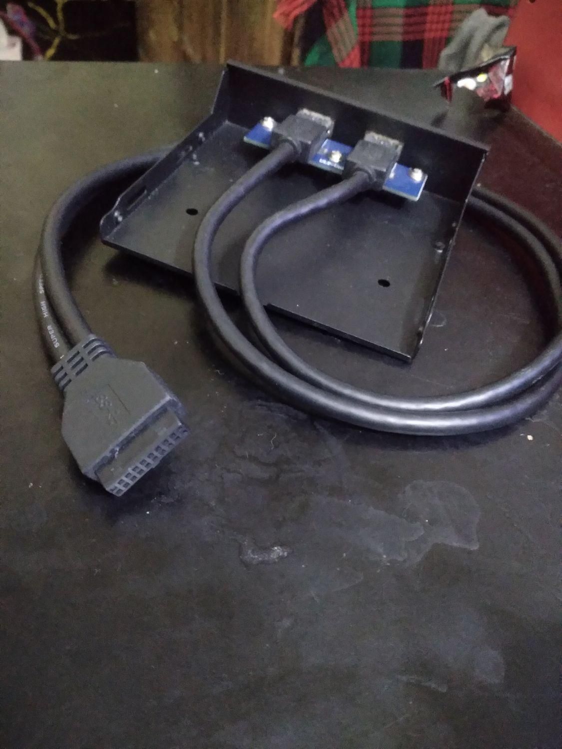 هاب USB3.0 دو پورت جلوی کیس مدل 20Pin|قطعات و لوازم جانبی رایانه|زاهدان, |دیوار