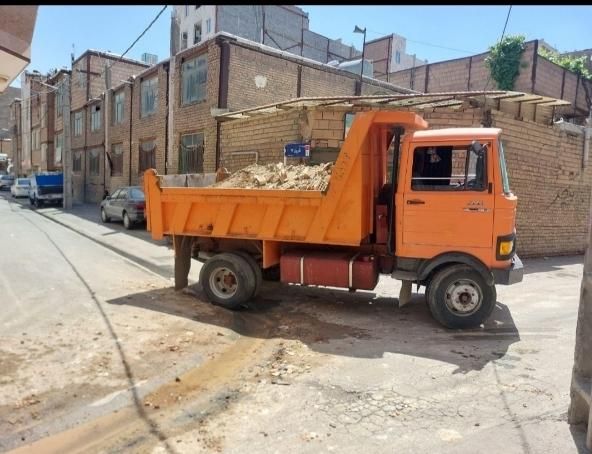 حمل نخاله و آجر و ماسه با خاور و تک کمپرسی|خدمات حمل و نقل|خرمآباد, |دیوار