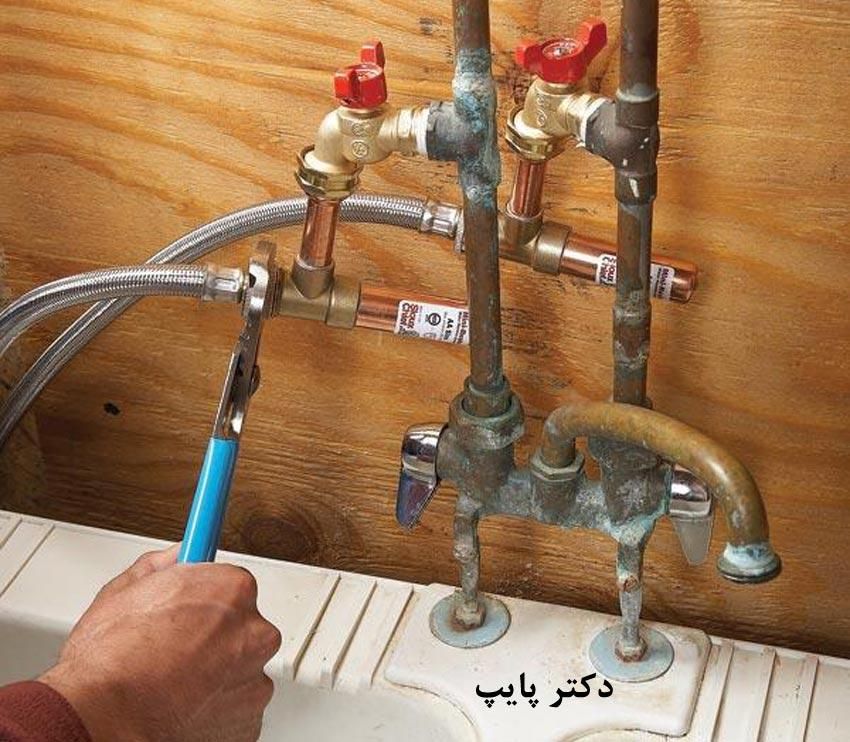 جوشکاری سیار  لوله کشی نصب شیرالات روشویی|خدمات پیشه و مهارت|سیاهکل, |دیوار
