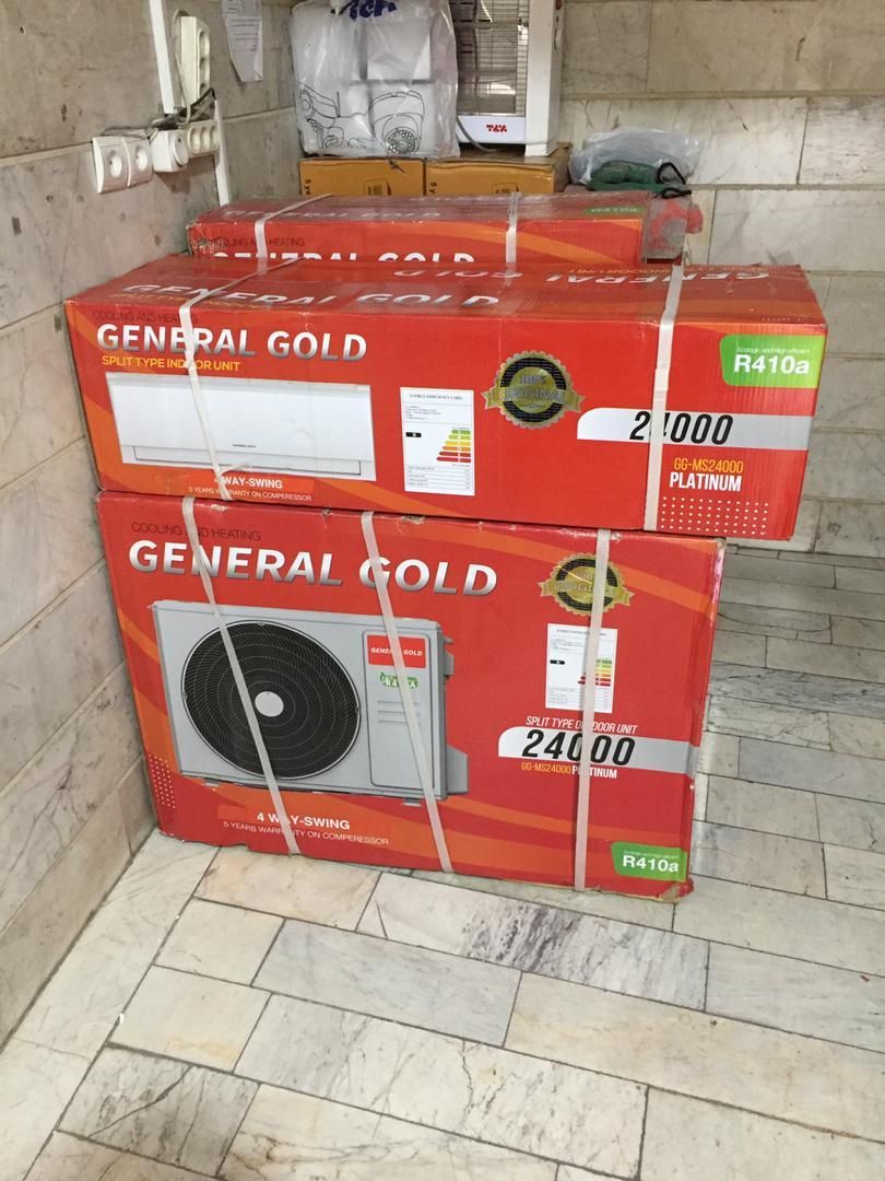 کولر گازی جنرال گلد اصلی  چهار چهد برقی|کولر گازی و فن‌کوئل|اراک, |دیوار