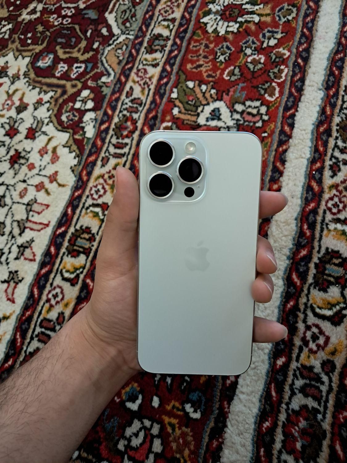 اپل iPhone 15 Pro Max با حافظهٔ ۲۵۶ گیگابایت ZAA|موبایل|تبریز, |دیوار