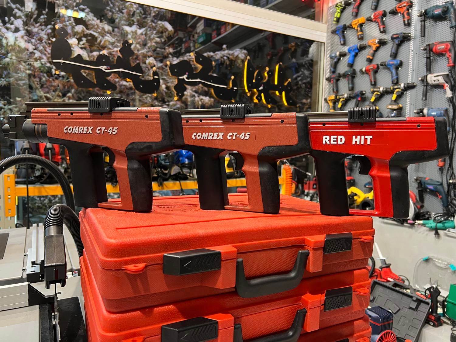 تفنگ گان میخکوب بتن تایوانی اصلی|ماشین‌آلات صنعتی|مشهد, هنرور|دیوار