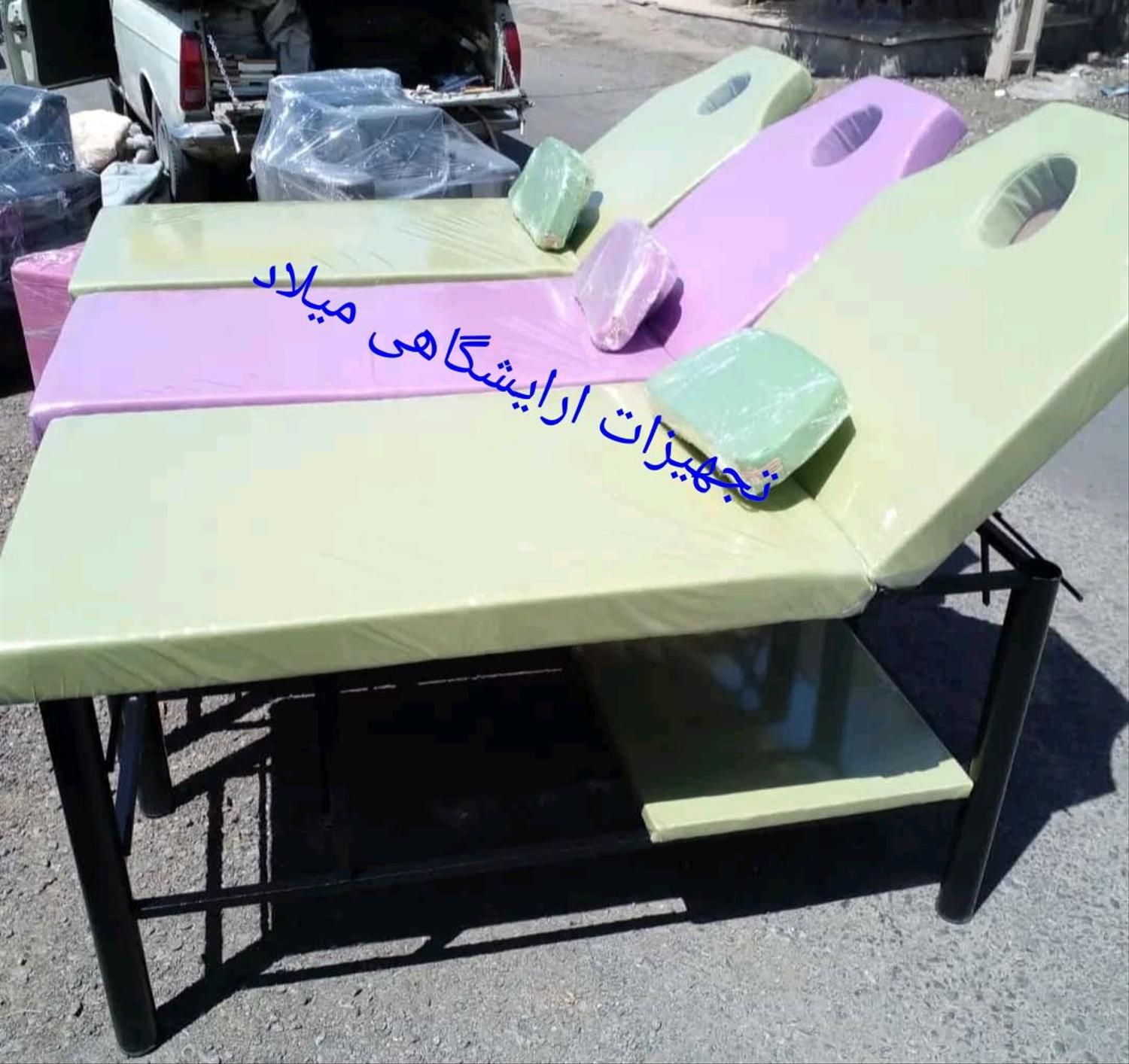 تخت معاینه إپ فشیال ماساژ لیزر تتو میکرو فوم میلاد|آرایشگاه و سالن‌های زیبایی|کرج, گلشهر|دیوار