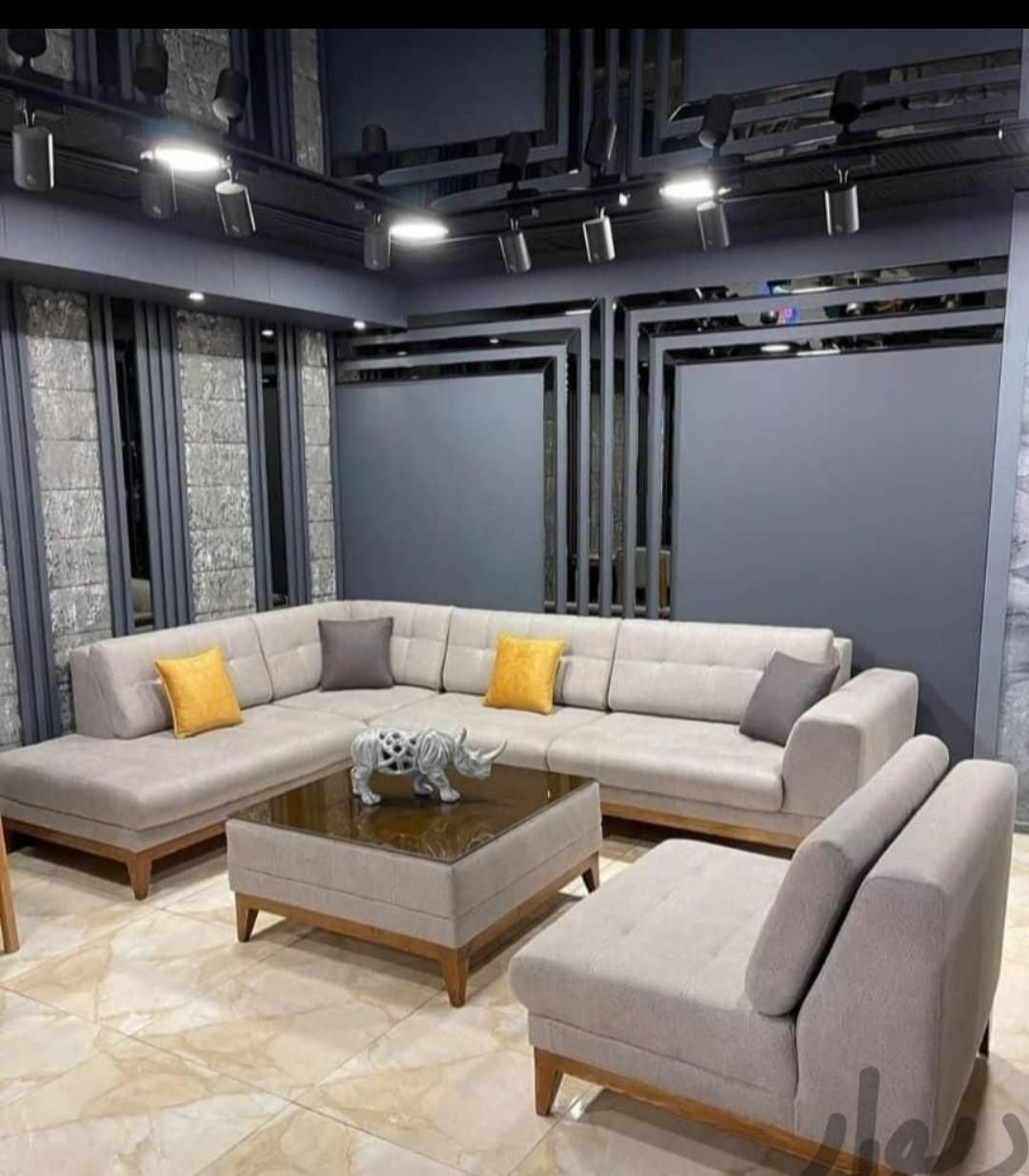 مبل ال کاژو شرکتی|مبلمان خانگی و میز عسلی|مشکیندشت, |دیوار