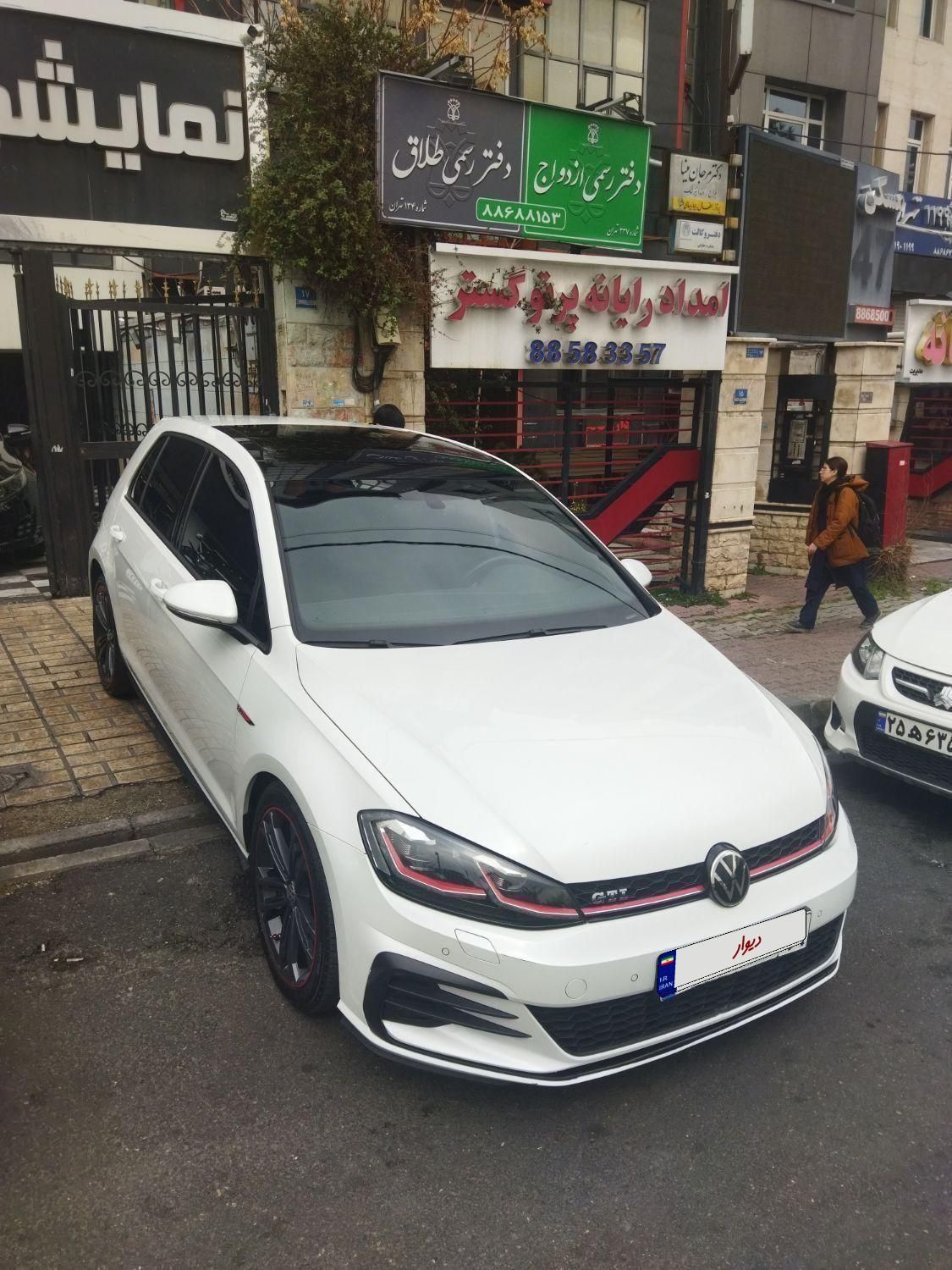 فولکس گلف GTI، مدل ۲۰۱۸ سفید بدون رنگ فول|خودرو سواری و وانت|تهران, سعادت‌آباد|دیوار
