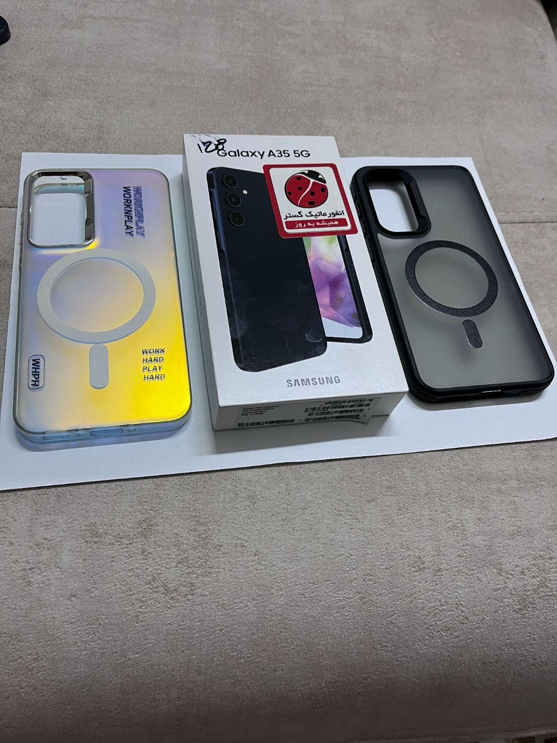 گوشی سامسونگ A35  5G  128GB  معاوضه باایفون ۱۱|موبایل|تهران, مهرآباد جنوبی|دیوار