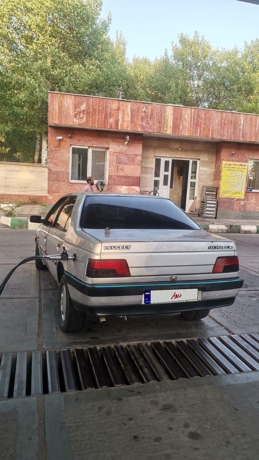 پژو 405 GLX - دوگانه سوز CNG، مدل ۱۳۸۹|خودرو سواری و وانت|سراب, |دیوار