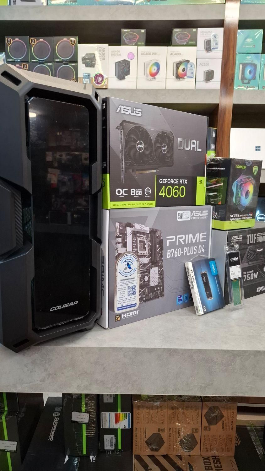 کیس گیمینک کرای۵نسل۱۳رم۱۶گیگ گرافیک ASUS RTX4060|رایانه رومیزی|یزد, |دیوار