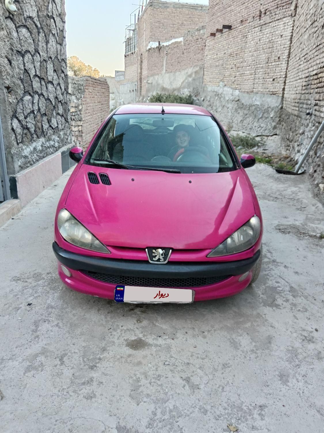 206 صورتی مدل 81|خودرو سواری و وانت|تبریز, |دیوار