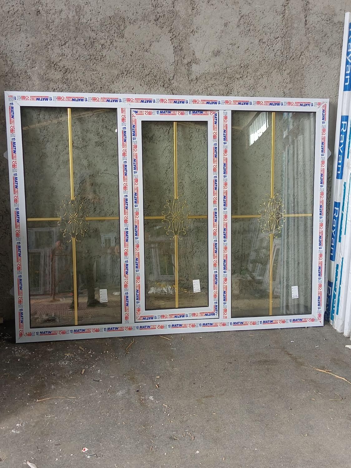 پنجره درب و پنجره pvc پی وی سی عمده و تک|مصالح و تجهیزات ساختمان|کردکوی, |دیوار