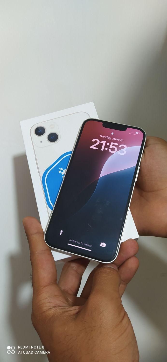 اپل iPhone 13 با حافظهٔ ۱۲۸ گیگابایت|موبایل|کرمانشاه, |دیوار