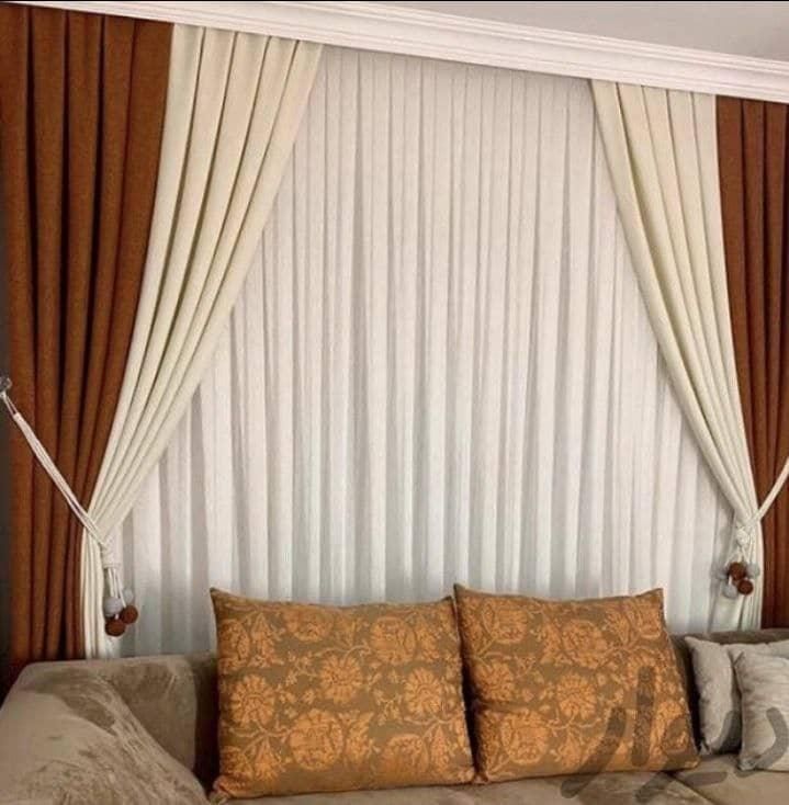 گالری پرده فروردین اقساط 10 ماهه کلیه اجناس|پرده، رانر، رومیزی|مشهد, شهرک رازی (شهرک غرب)|دیوار