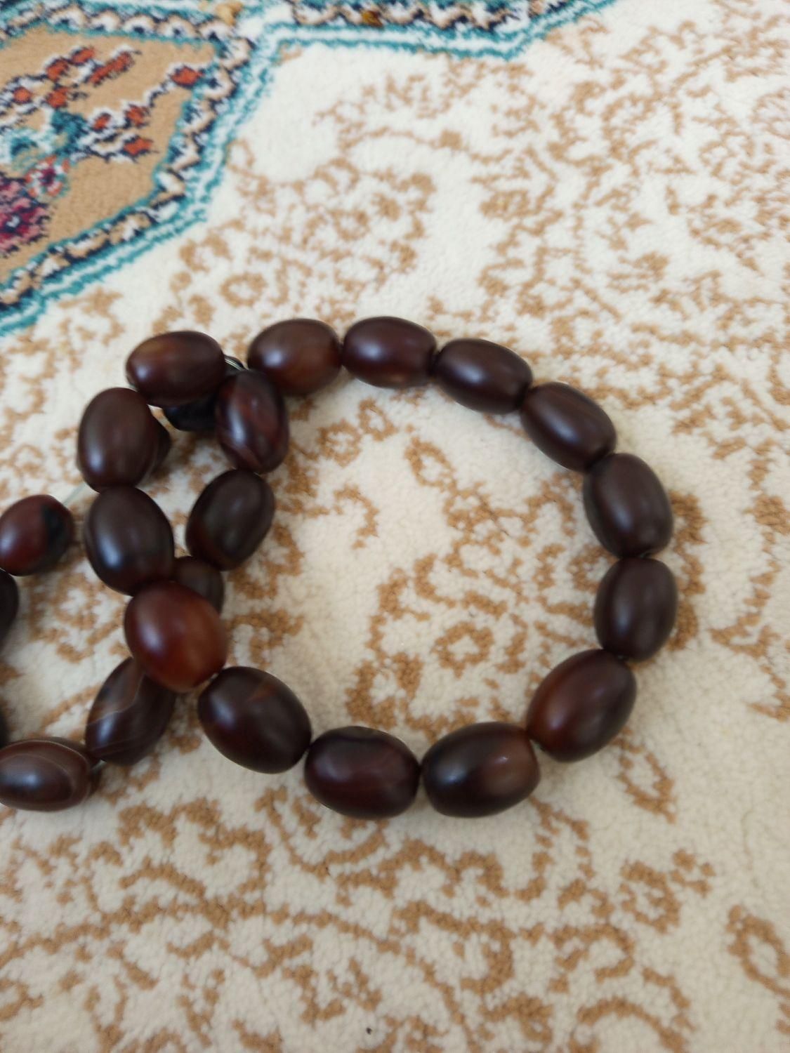 مهره گردنی موکلدار بسیار کهنه نایاب اصل و قدیمی|جواهرات|چناران, |دیوار