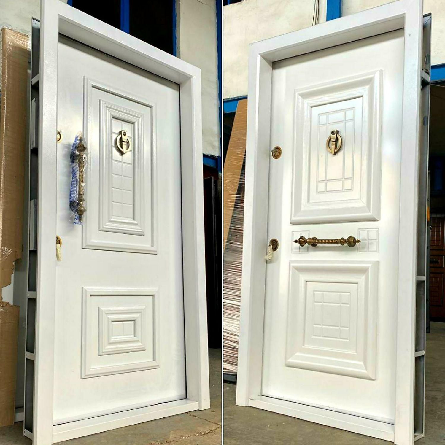 درب ضد سرقت(ضدسرقت امنیتی)رویه فلز/مدرن|مصالح و تجهیزات ساختمان|برخوار, |دیوار