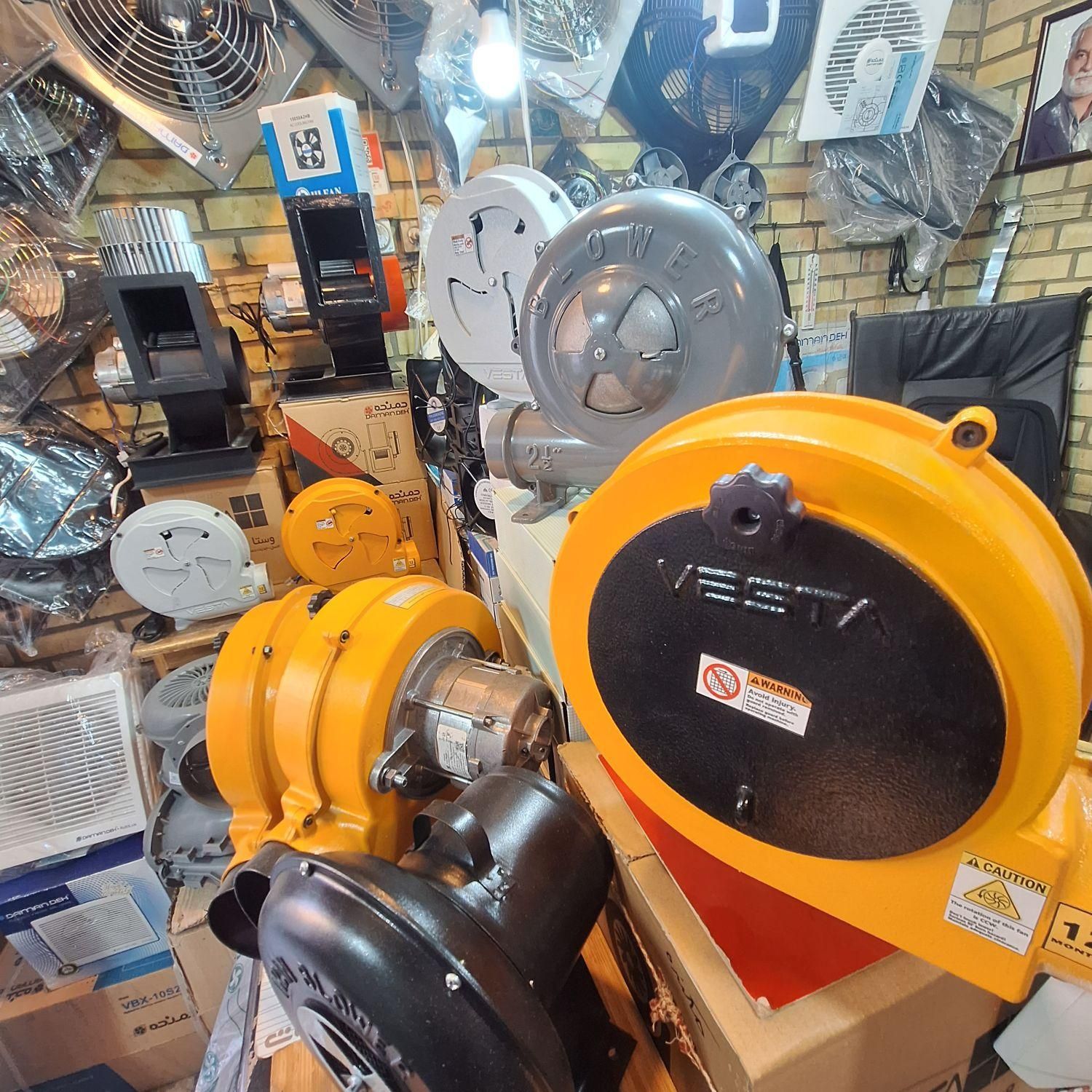 فن هواکش حلزونی مکنده قطر پروانه ۲۰|پنکه و تصفیهکنندهٔ هوا|اصفهان, شیخ اشراق|دیوار