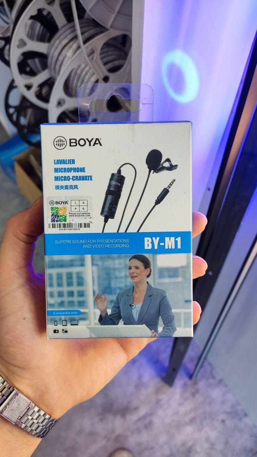 میکروفون یقه ای boya m1|صوتی و تصویری|رشت, کوی طالقانی|دیوار
