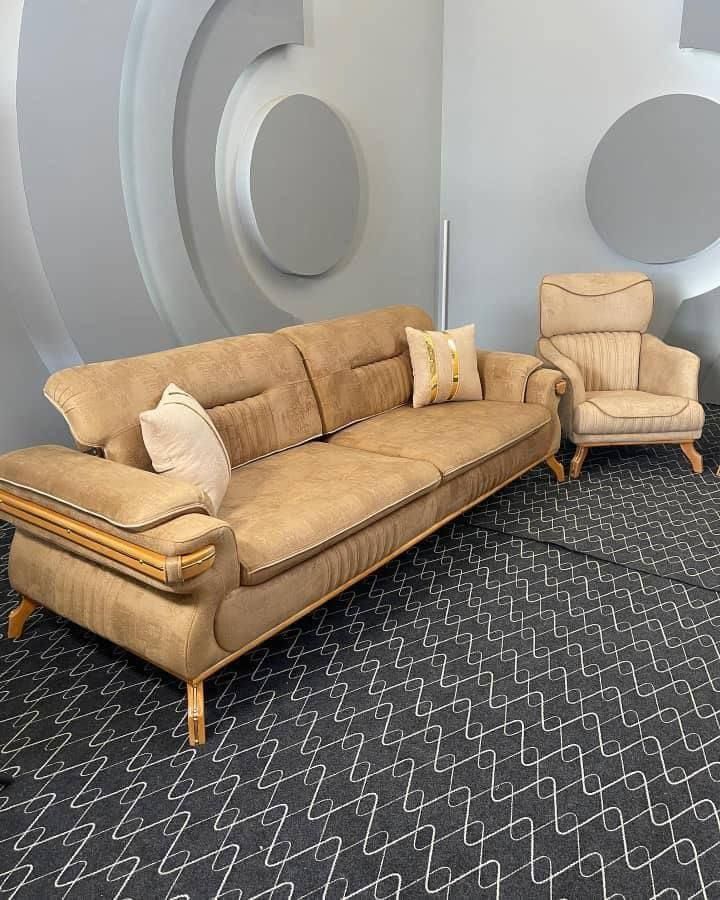 مبل استیل طلایی شرایط واقساط بلند|مبلمان خانگی و میز عسلی|قزوین, |دیوار