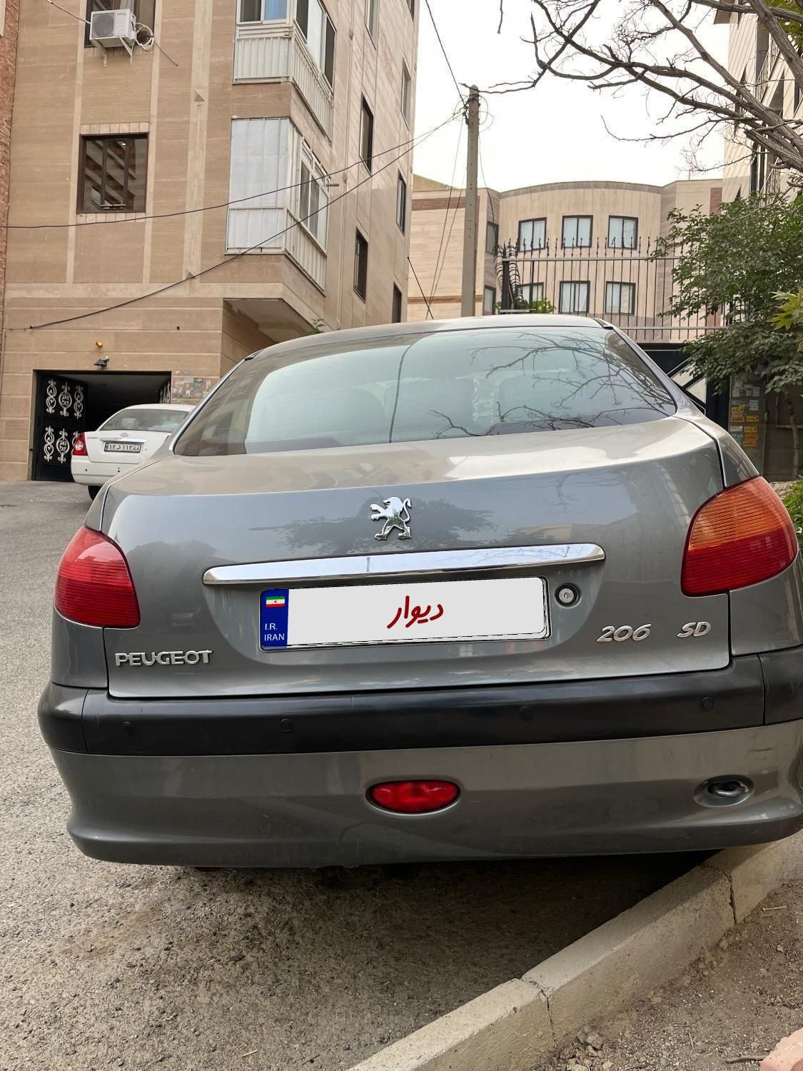 206sd (صندوقدار) v8 مدل ۸۸|خودرو سواری و وانت|تهران, ستارخان|دیوار