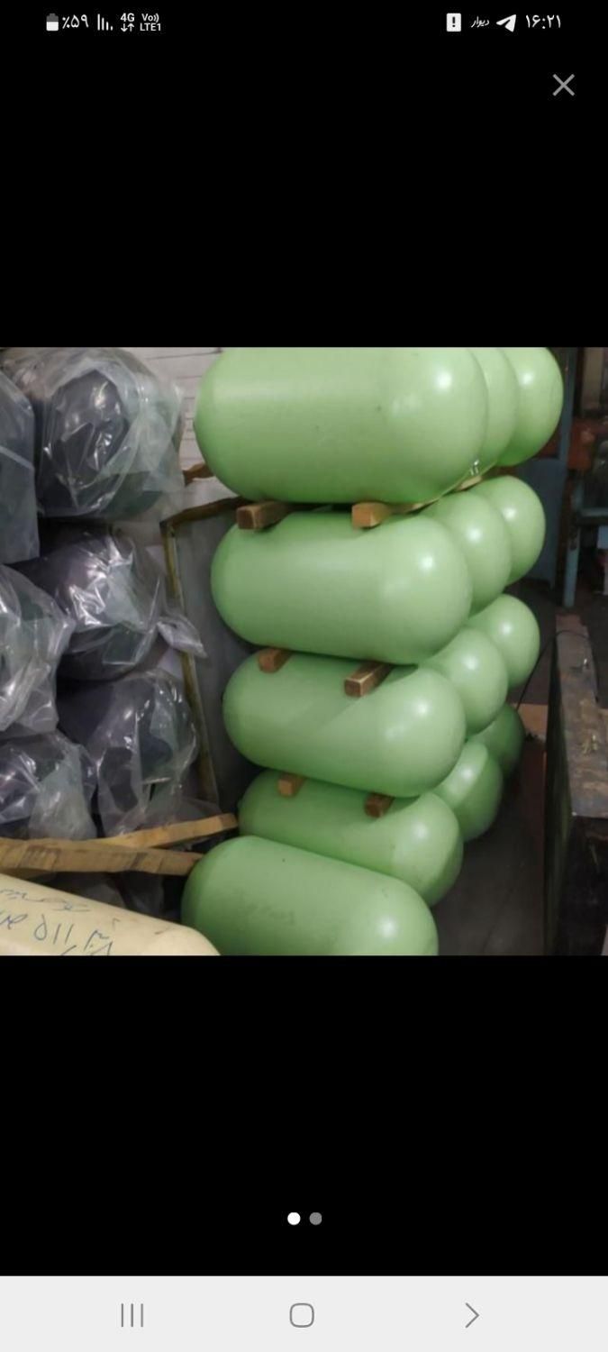 معاینه فنی مخزن گاز سی ان جی کپسول cng|قطعات یدکی و لوازم جانبی|تهران, کیانشهر|دیوار