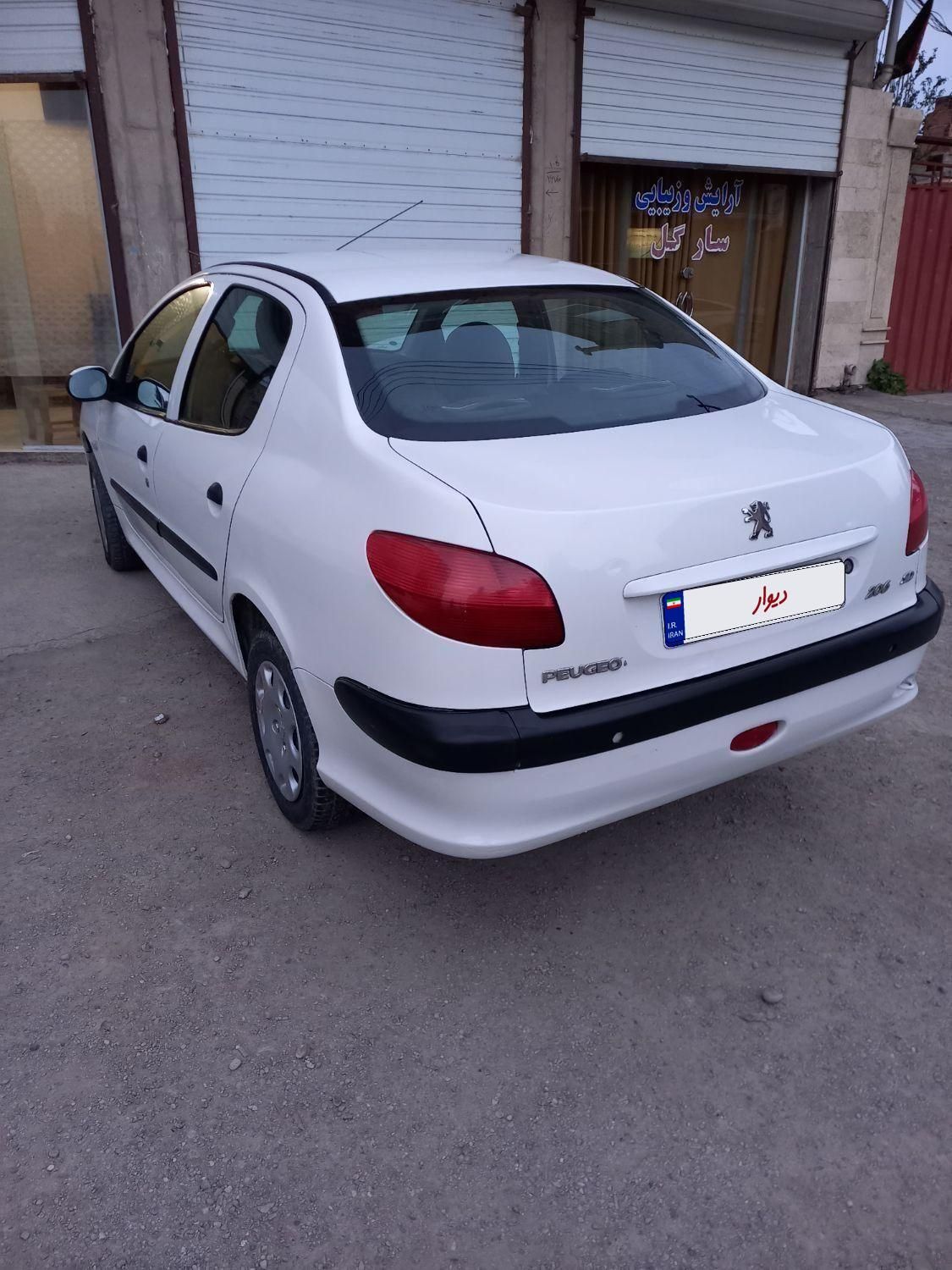 پژو 206 SD V8، مدل ۱۳۸۸|خودرو سواری و وانت|ساری, |دیوار