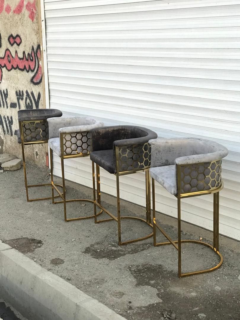 صندلی ( اپن ) ( کانتر ) مدل پشت زنبوری|صندلی و نیمکت|تهران, شهرک ولیعصر جنوبی|دیوار