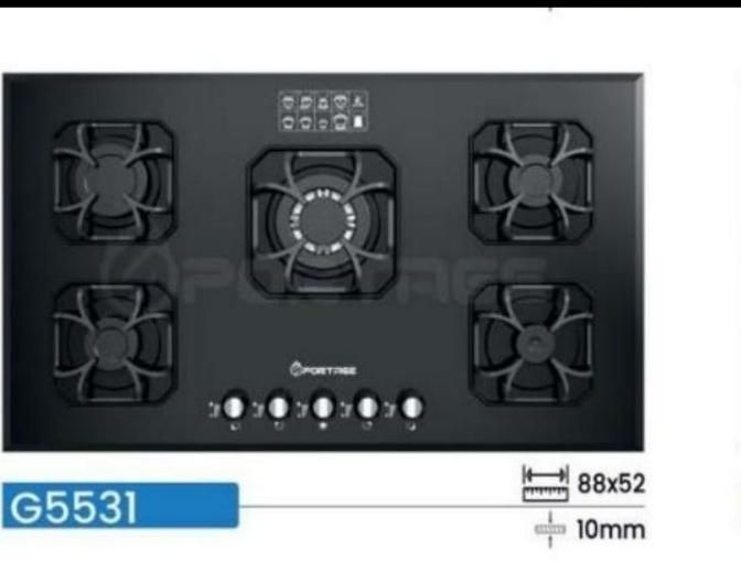 اجاق گاز صفحه توکار با تنوع و کیفیت بالا کد ۸۷۶۹|اجاق گاز و لوازم برقی پخت‌وپز|رشت, رشتیان|دیوار