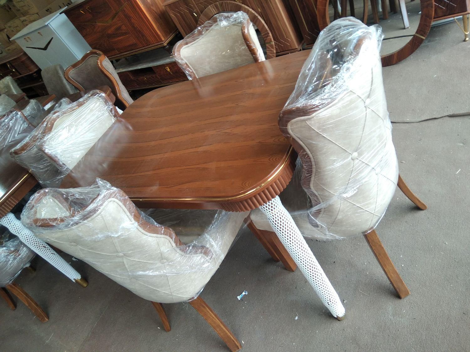 میز نهارخوری مدل فلامینگو ۴ و ۶ نفره|میز و صندلی غذاخوری|رشت, گلزاران|دیوار